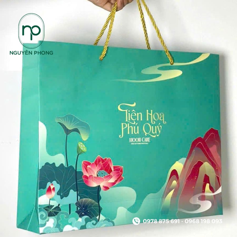 Mẫu in túi giấy